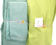 Lot de coupons de tissu en 2 modèles (ve