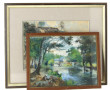 Théophile NICOLET (XIX-XX) - Lot de 2 œu