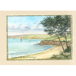 Jean-Marie MISSLEN (Xxème) "La plage du 