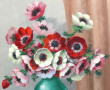 Alex LEDOUX (XIXè-Xxè) "Bouquet d'anémon