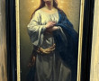 Ecole Française fin XIXème "Sainte Vierg