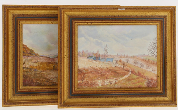 J.BARACH (Xxè-XXIè) "Paysages de campagn