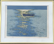 Michel BEZ (1951-2018) "Barque au coucha