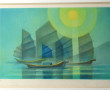 Louis TOFFOLI (1907-1999) "Jonques", lit