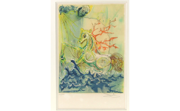 Salvador DALI (1904-1989) "Cheval cabré"