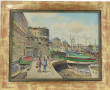 Charles VIAUD (1920-1975) "Le port de Co