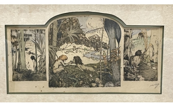 Abel Pfeffermann PANN (1883-1963) "Le pa