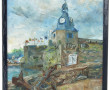 L.M. LE GALL (Xxème) "Entrée de la ville
