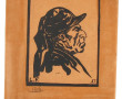 Lionel FLOCH (1895-1972) "Portrait de br