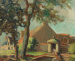 L.CHAPAT (Xxème) "Lavandières, fontaine 