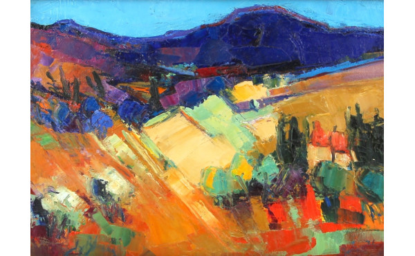 Jean-Yves BLECON (1939) "Paysage de Prov