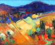 Jean-Yves BLECON (1939) "Paysage de Prov