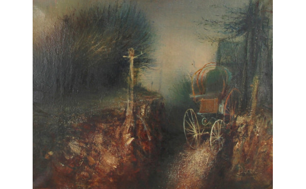 Roger DUCROT (1934) "Le char embourbé", 