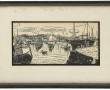 Pierre LEPAGE (1906-1983) "Port de pêche