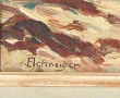 SCHNEIDER (Xxème) "Goémonier sur la plag