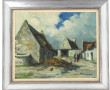 Guy PENNAMEN (1932-2022) "Cour de ferme"