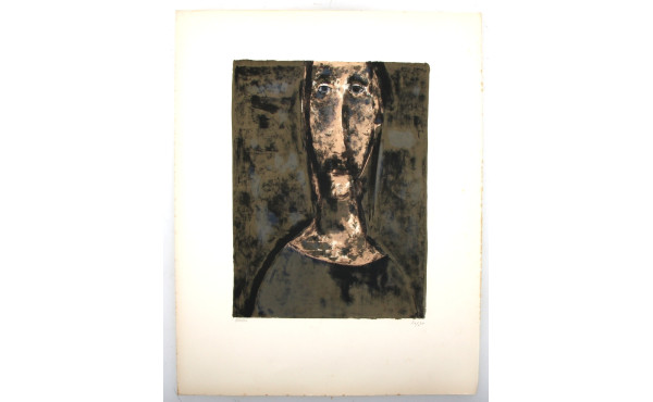 Paul RAMBIÉ (1919-2020) "Portrait d'homm
