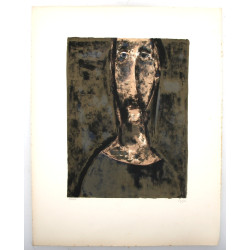 Paul RAMBIÉ (1919-2020) "Portrait d'homm