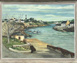 Abel VILLARD (1871-1969) "Port de Doëlan