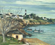 Abel VILLARD (1871-1969) "Port de Doëlan