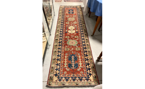 Tapis galerie en laine points noués, 78 