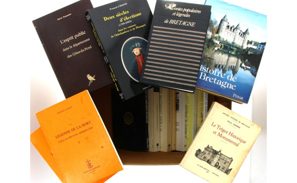 BRETAGNE - Lot de livres thématique Bret