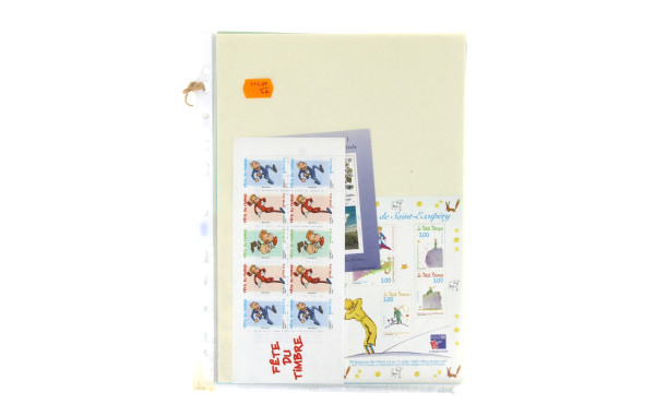 Lot de 25 blocs feuillets