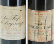 Lot de 2 bouteilles: - B LES FIEFS DE L