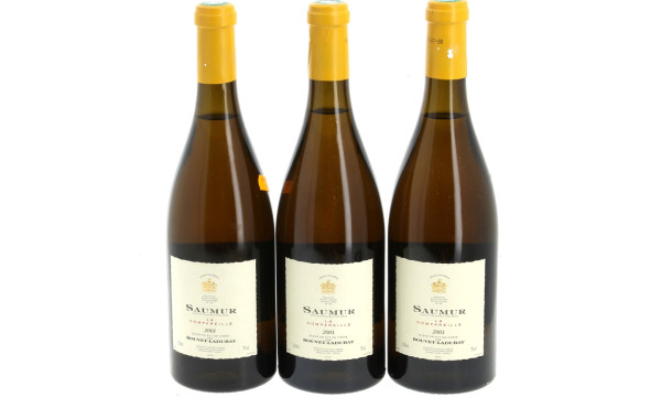 3 B SAUMUR La Nompareille 2001 fût de ch