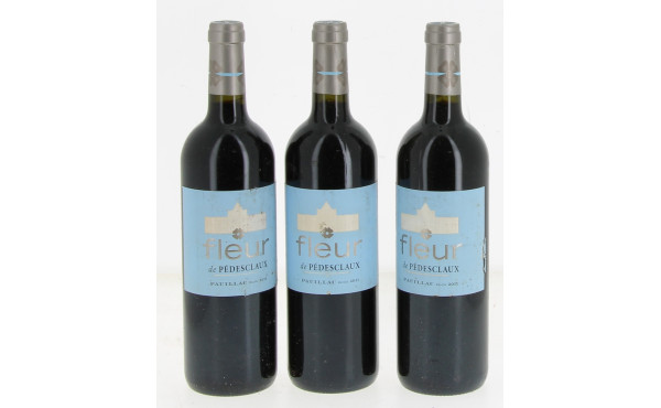 3 B PAUILLAC Fleur de Pedesclaux 2011