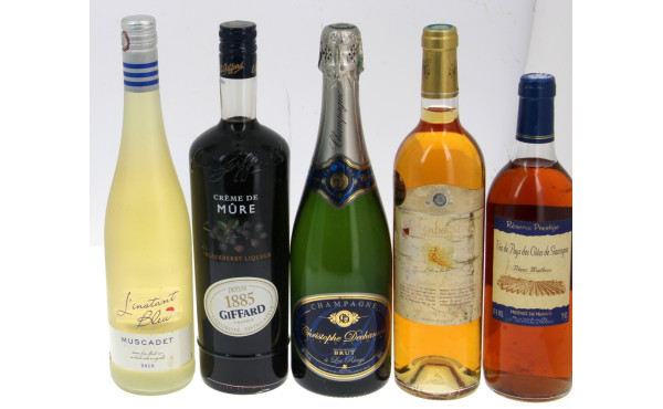 FOND DE BAR de succession: 5 bouteilles