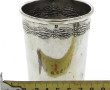 Timbale en argent, poinçon minerve, avec