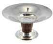 Coupe ART DECO sur piédouche en métal ar