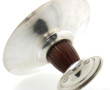 Coupe ART DECO sur piédouche en métal ar