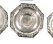 Chine ou Indochine - 8 soucoupes en arge