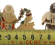 Netsuké et petite statuette polychromes