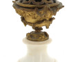 Cassolette brûle-parfum ancienne en bron