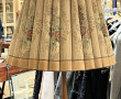 Lampadaire pied-fumeur vintage en bois a