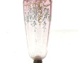 Vase soliflore en verre violine émaillé 