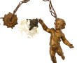 Petite suspension en forme d'angelot en