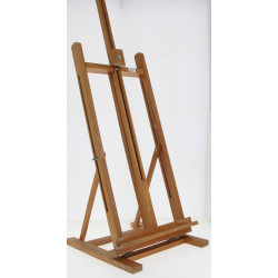 2 chevalets en bois à poser, H 120 cm et