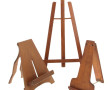 3 chevalets en bois à poser, H 30 cm (2)