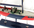 Maquette d'un voilier "New-port", H 76 c