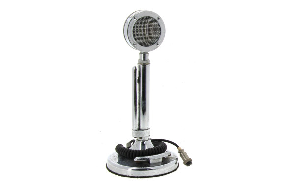 Micro en métal chromé Astatic Silver Ea