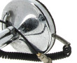 Micro en métal chromé Astatic Silver Ea