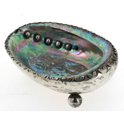 Coupe en nacre et monture argent 925ème,