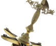 Suspension ancienne pour temple en laito