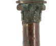 Grand pied de lampe en forme de colonne 