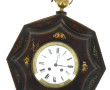 Pendule d'applique de forme octogonale e