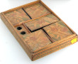 Marqueterie de paille - Lot comprenant u